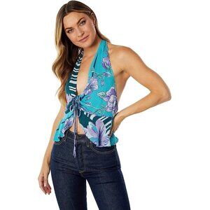NWT New Free People Hot Tropics Ocean Combo Tank Size L